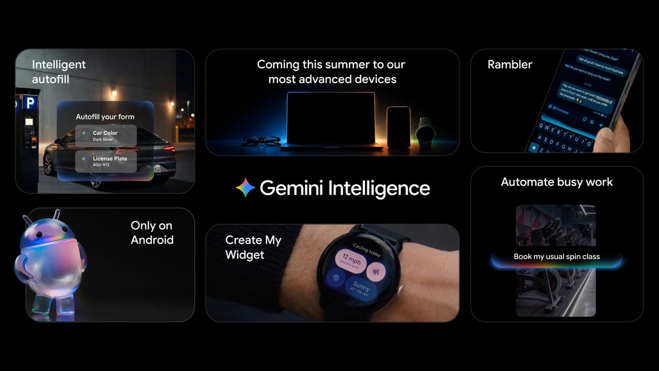 Google transforma Android em sistema de inteligência com Gemini Intelligence