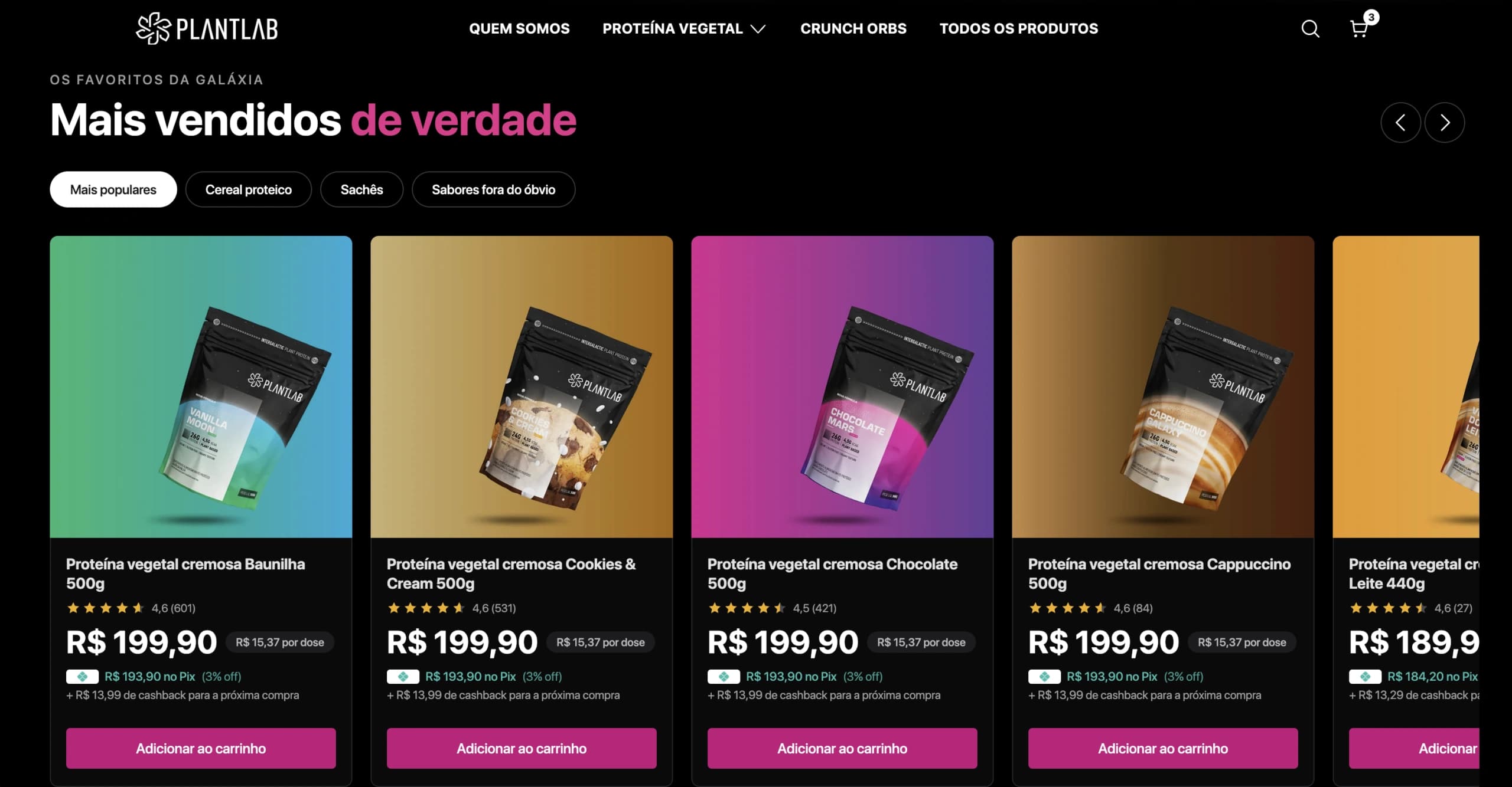 Tecnologia sob demanda para a loja da PlantLab