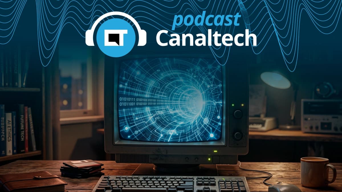 Imagem de uma conversa sobre inteligência artificial e transformação do trabalho
