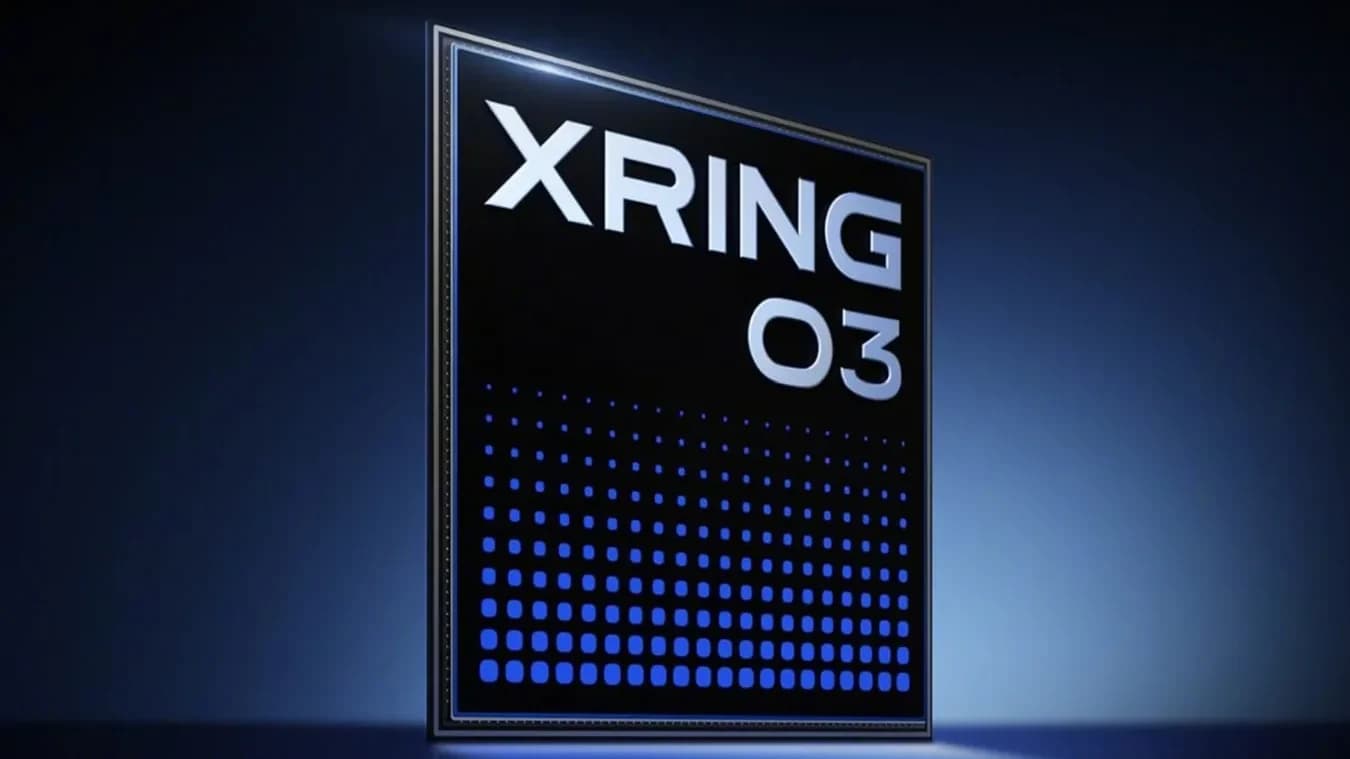 Chip móvel Xring O3 da Xiaomi em composição promocional sobre fundo azul