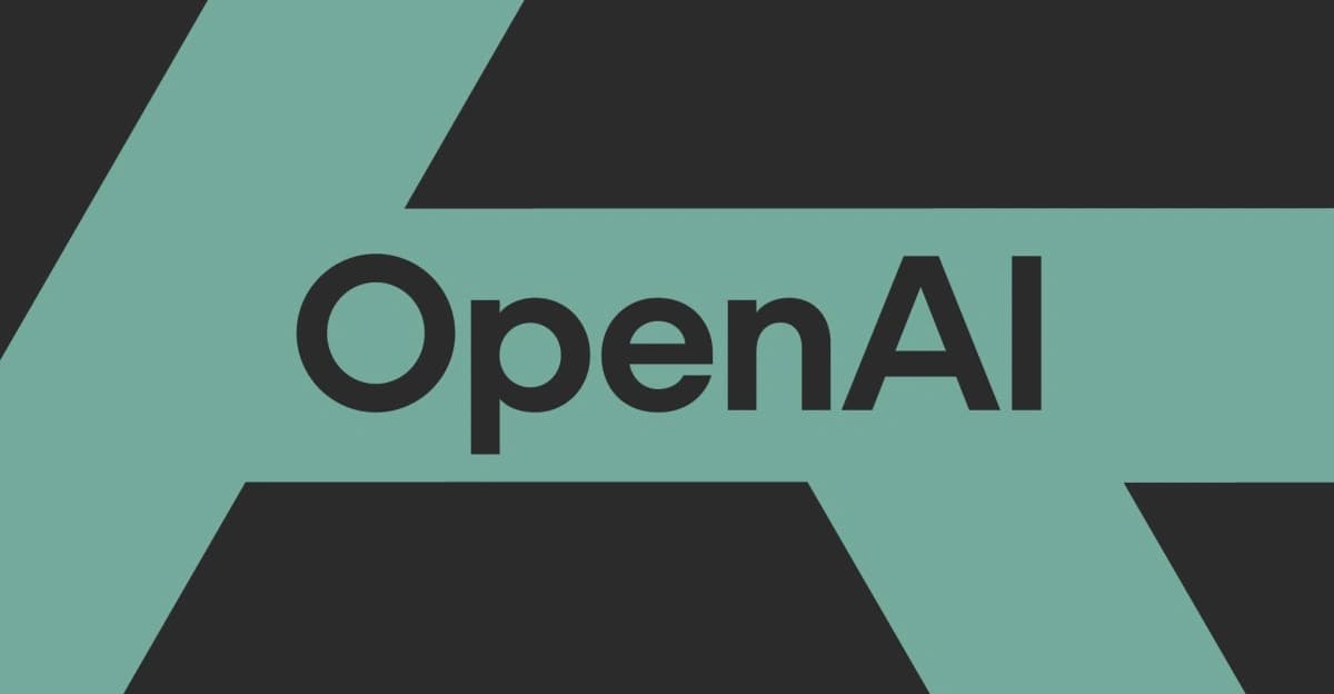 Logotipo da OpenAI em imagem de arquivo