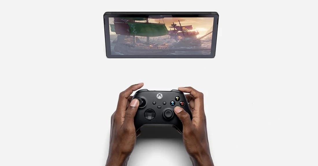 Tela do Xbox Cloud Gaming exibida em um celular