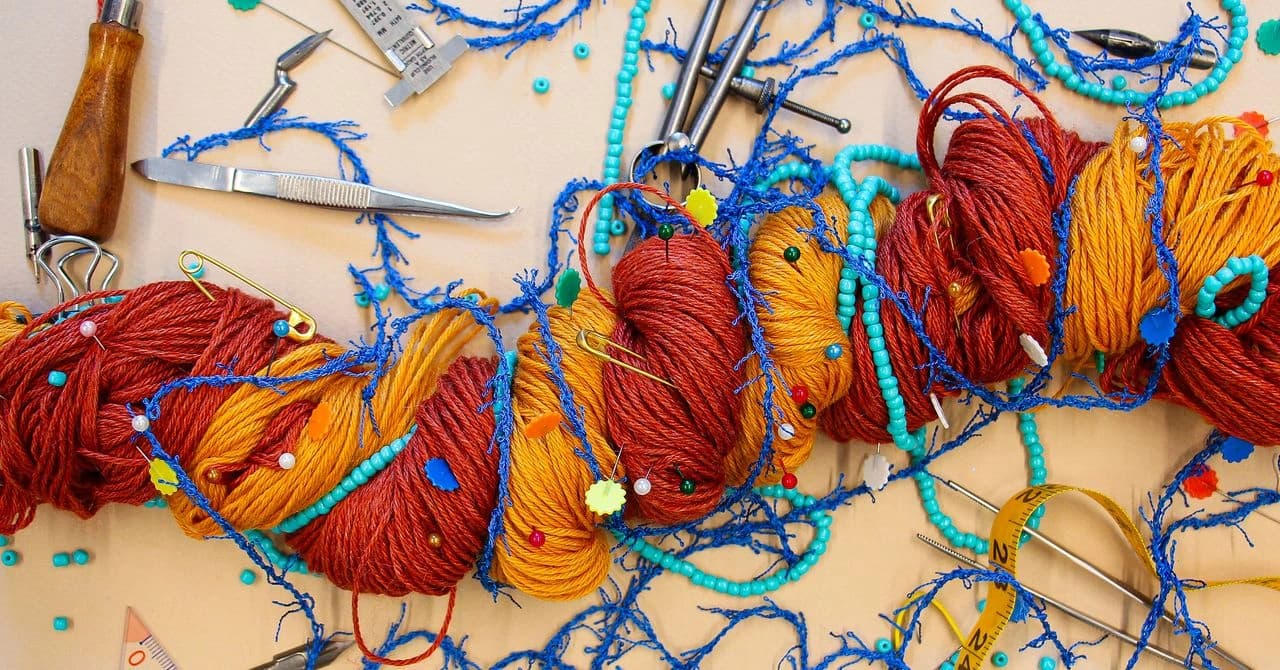 Fios e contas representam a complexidade tridimensional da organização do genoma