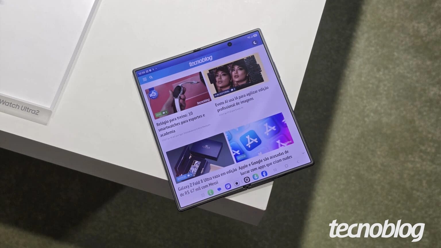 Tablet dobrável de 17 polegadas da Samsung