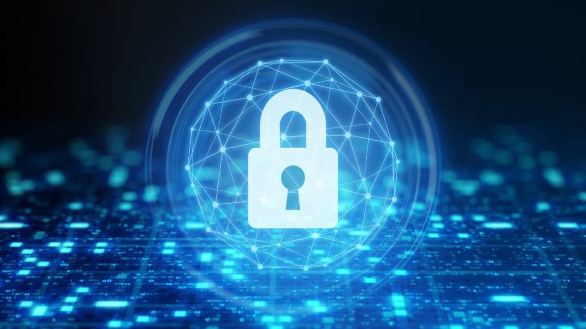 Imagem conceitual de segurança digital e proteção de dados usada em matéria sobre certificados TLS