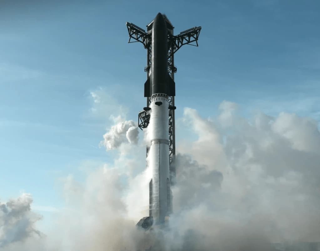 SpaceX aborta segundo lançamento do Starship V3 após falha em quatro motores Raptor