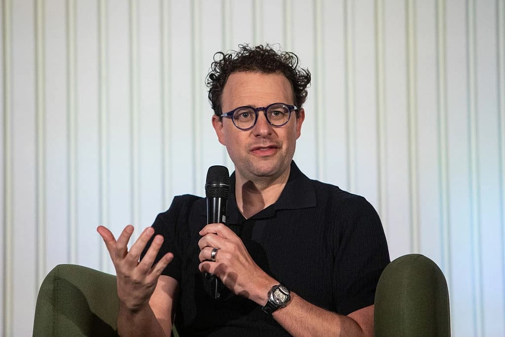 Dario Amodei, CEO da Anthropic, em entrevista