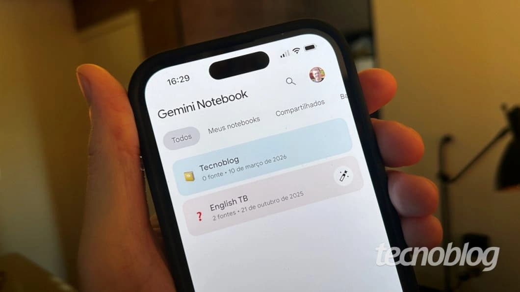 Ilustração do Gemini Notebook, serviço de inteligência artificial do Google