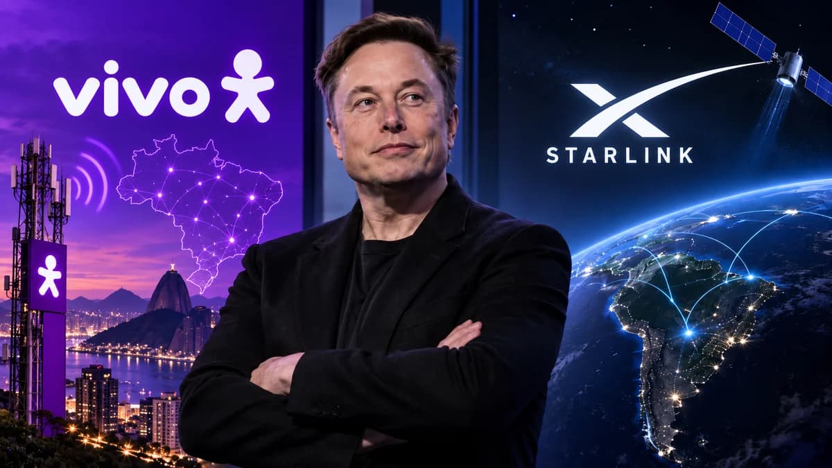 Anatel prorroga autorização do Starlink direto no celular via Vivo até 2029