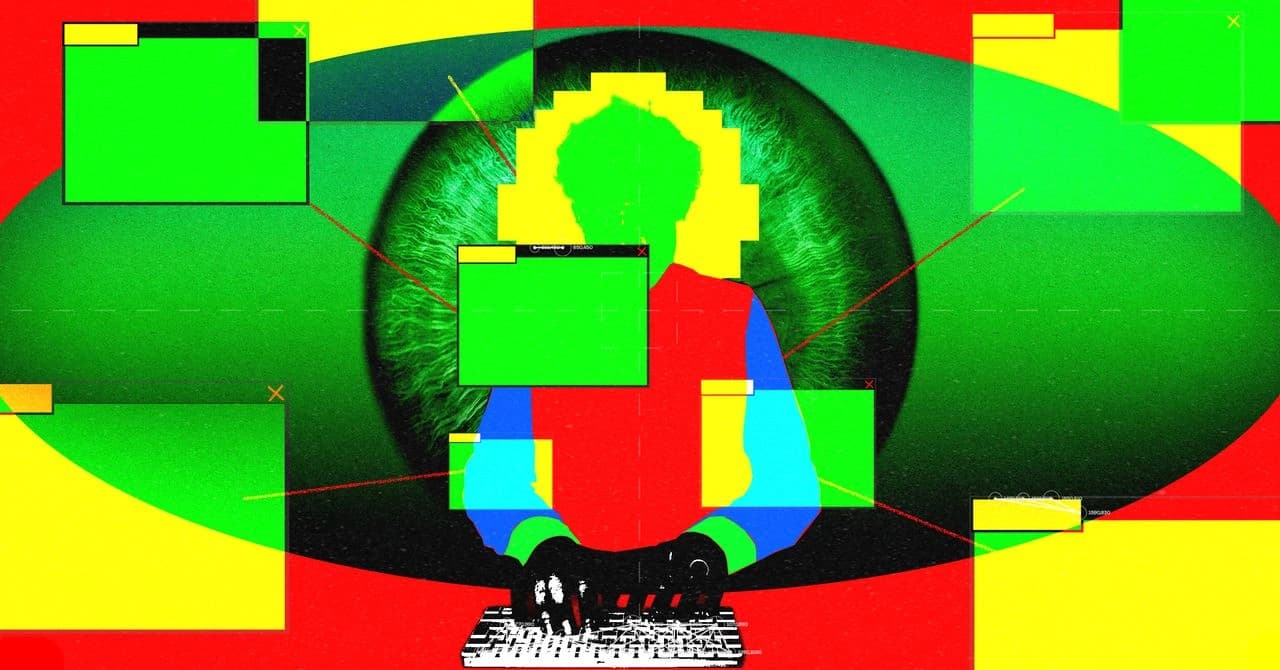 Ilustração sobre a infiltração de um analista do Google em um grupo de hackers de cadeia de software.