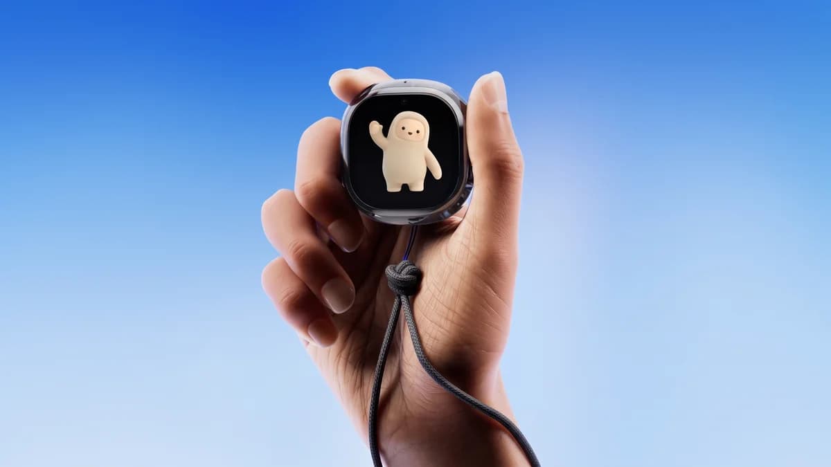 Muse Charm, pequeno dispositivo da Meta com tela e avatar do agente de inteligência artificial Muse