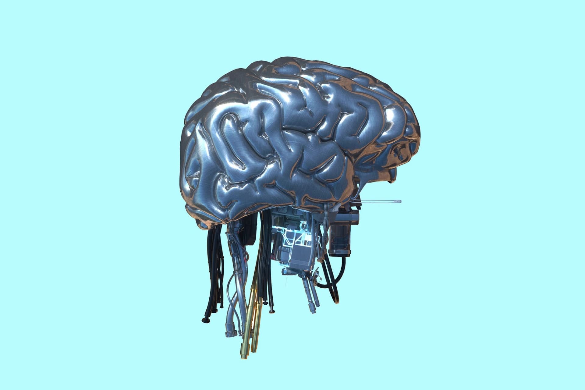 Imagem conceitual de inteligência artificial usada na reportagem sobre as regras do Claude