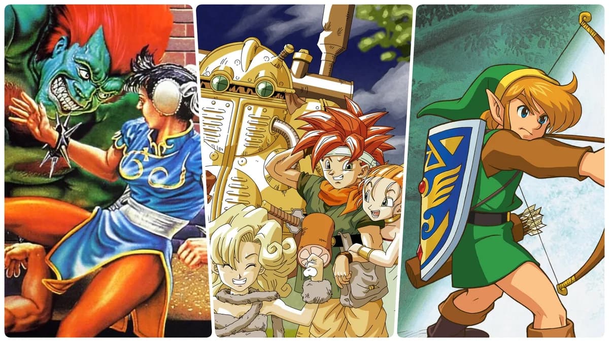 Montagem com jogos clássicos do Super Nintendo em imagem do Canaltech