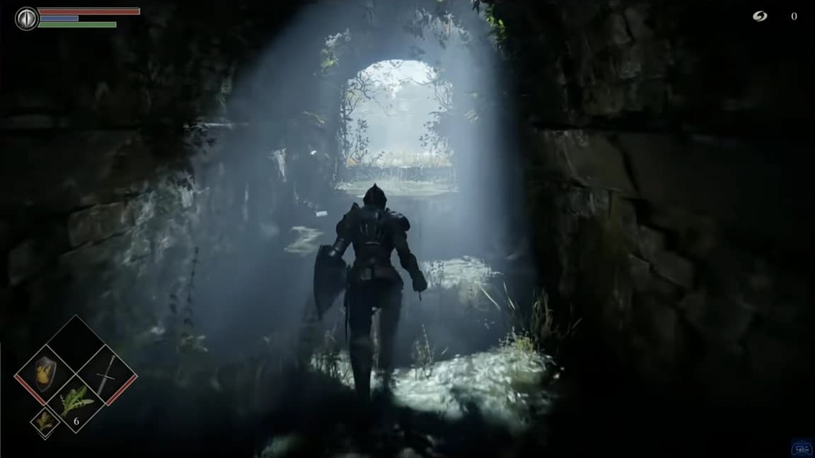 Jogo originalmente lançado para PlayStation 5 sendo executado em um computador por meio de emulação.